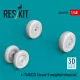Reskit Rs48-0570 1/48 A-7a/B/C/D Corsair Ii Weighted Wheel Set