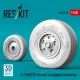 Reskit Rs48-0570 1/48 A-7a/B/C/D Corsair Ii Weighted Wheel Set