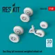 Reskit Rs48-0585 1/48 Sea King All Versions Weighted Wheel Set