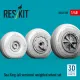 Reskit Rs48-0585 1/48 Sea King All Versions Weighted Wheel Set