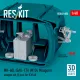 Reskit Rsu48-0608 1/48 Mh-60l Gau-17a M134 Minigun Weapon Set For Icm