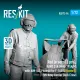 Reskit Rsf72-0096 1/72 Red Jerseys 2 Pcs Aero 21a Mhu-191a/M With Aim-54c Phoenix For F-14b/D Scene 1 Us Navy Carrier Deck Crew