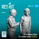 Reskit Rsf72-0141 1/72 F-14 Tomcat Pilots In A Standing Position Scene 1 2 Pcs