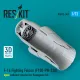 Reskit Rsu72-0347 1/72 F-16 Fighting Falcon F100-pw-220 Open Exhaust Nozzle For Hasegawa