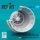 Reskit Rsu72-0348 1/72 F-16 Fighting Falcon F100-pw-220 Open Exhaust Nozzle For Revell