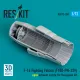 Reskit Rsu72-0350 1/72 F-16 Fighting Falcon F100-pw-229 Open Exhaust Nozzle For Hasegawa