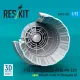 Reskit Rsu72-0350 1/72 F-16 Fighting Falcon F100-pw-229 Open Exhaust Nozzle For Hasegawa