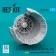 Reskit Rsu72-0351 1/72 F-16 Fighting Falcon F100-pw-229 Open Exhaust Nozzle For Revell
