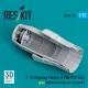 Reskit Rsu72-0352 1/72 F-16 Fighting Falcon F100-pw-229 Open Exhaust Nozzle For Tamiya