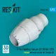 Reskit Rsu72-0354 1/72 F-16 Fighting Falcon F110-ge-129 Closed Exhaust Nozzle For Tamiya