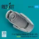 Reskit Rsu72-0354 1/72 F-16 Fighting Falcon F110-ge-129 Closed Exhaust Nozzle For Tamiya