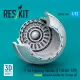 Reskit Rsu72-0354 1/72 F-16 Fighting Falcon F110-ge-129 Closed Exhaust Nozzle For Tamiya