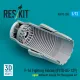 Reskit Rsu72-0355 1/72 F-16 Fighting Falcon F110-ge-129 Open Exhaust Nozzle For Hasegawa