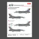 Reskit Rsb48-0014 1/48 F-16c Fighting Vipers Block 30 40 42 50 52 With Mission Marking Main Decals With Stencils