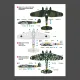 Reskit Rsb48-0015 1/48 Decal For Heinkel He 111 H-16 H-20 H-22 Late Series Decal