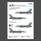 Reskit Rsb72-0007 1/72 F-16c Fighting Vipers Block 30 40 42 50 52 With Mission Marking Main Decals With Stencils