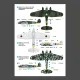 Reskit Rsb72-0008 1/72 Decal For Heinkel He 111 H-16 H-20 H-22 Late Series
