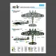 Reskit Rsb72-0008 1/72 Decal For Heinkel He 111 H-16 H-20 H-22 Late Series