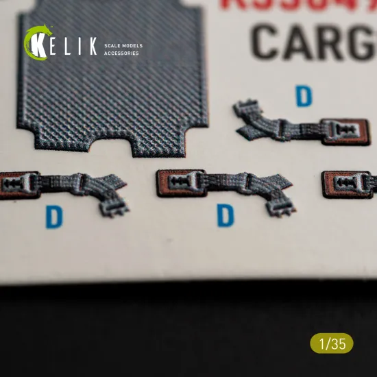 Kelik K35049 1/35 3d Decal Uh-1b Huey Cargo Bay Interior 3d Decals For Trumpeter