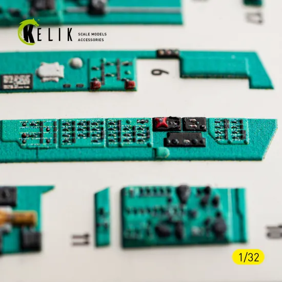 Kelik K32070 1/32 Mig-23 Mf Interior 3d Decals For Trumpeter
