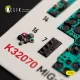 Kelik K32070 1/32 Mig-23 Mf Interior 3d Decals For Trumpeter
