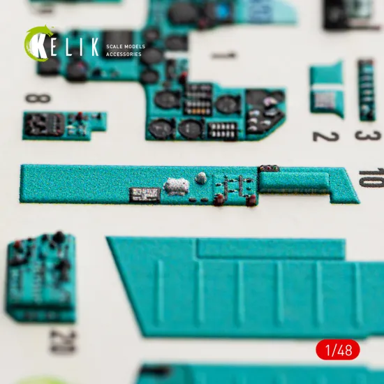 Kelik K48197 1/48 Mig-23 Ml/Mld Interior 3d Decals For Trumpeter