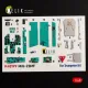 Kelik K48199 1/48 Mig-23mf Interior 3d Decals For Trumpeter