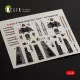 Kelik K48200 1/48 F-106b Delta Dart Type 1 Interior 3d Decals For Trumpeter