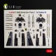 Kelik K48201 1/48 F-106b Delta Dart Type 2 Interior 3d Decals For Trumpeter