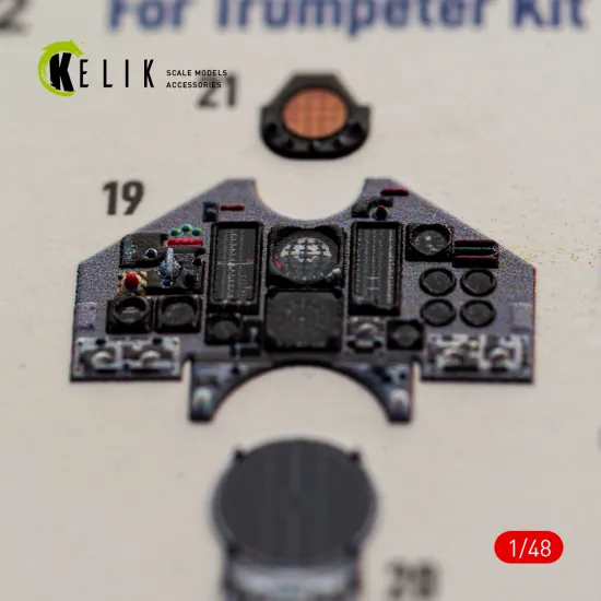 Kelik K48201 1/48 F-106b Delta Dart Type 2 Interior 3d Decals For Trumpeter