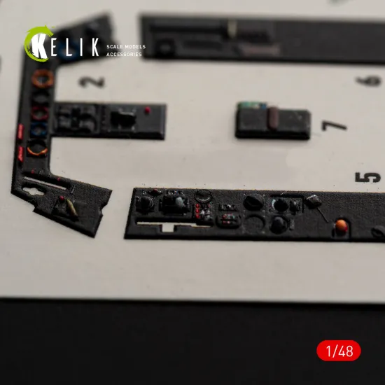 Kelik K48202 1/48 Fw-190d-9 - Interior 3d Decals For Miniart