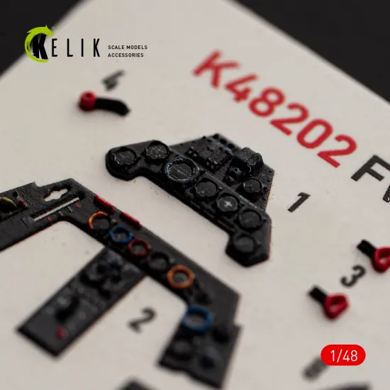 Kelik K48202 1/48 Fw-190d-9 - Interior 3d Decals For Miniart