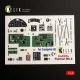 Kelik K48204 1/48 Fulmar Mk.ii - Interior 3d Decals For Trumpeter