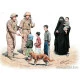 Here is Snickers, help yourself, please! US soldiers with children 8 fig Master Box 35159