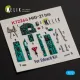 Kelik K72264 1/72 Mig-21 Bis Interior 3d Decals For Eduard