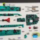 Kelik K72264 1/72 Mig-21 Bis Interior 3d Decals For Eduard