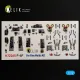 Kelik K72265 1/72 F-4f Phantom Interior 3d Decals For Finemolds
