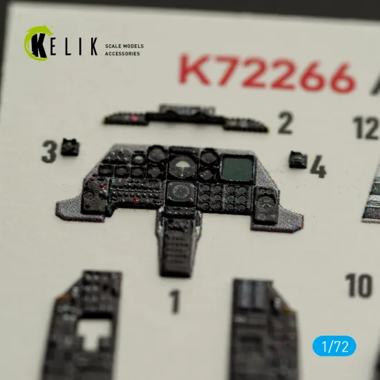 Kelik K72266 1/72 A-10a Thunderbolt Interior 3d Decals For Gwh