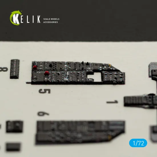 Kelik K72266 1/72 A-10a Thunderbolt Interior 3d Decals For Gwh