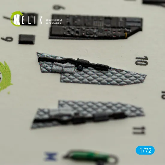 Kelik K72266 1/72 A-10a Thunderbolt Interior 3d Decals For Gwh