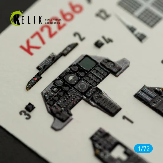 Kelik K72266 1/72 A-10a Thunderbolt Interior 3d Decals For Gwh