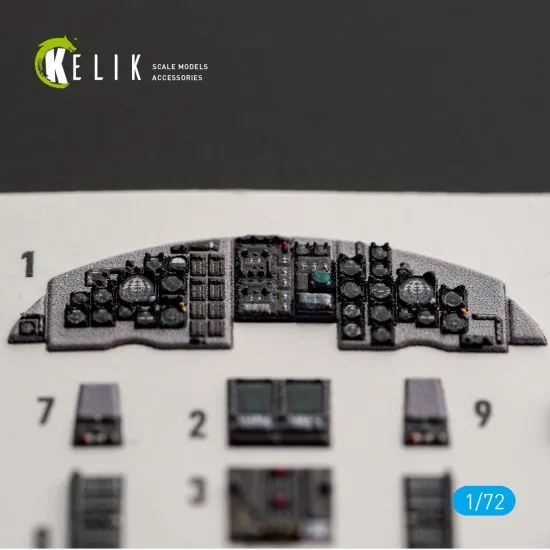 Kelik K72267 1/72 E-2c Hawkeye Interior 3d Decals For Hasegawa