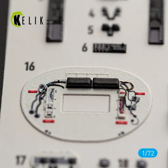 Kelik K72267 1/72 E-2c Hawkeye Interior 3d Decals For Hasegawa