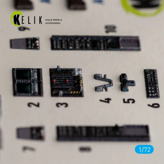 Kelik K72267 1/72 E-2c Hawkeye Interior 3d Decals For Hasegawa