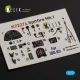 Kelik K72274 1/72 Spitfire Mk.i Interior 3d Decals For Ibg