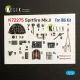 Kelik K72275 1/72 Spitfire Mk.ii Interior 3d Decals For Ibg