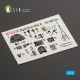 Kelik K72275 1/72 Spitfire Mk.ii Interior 3d Decals For Ibg