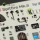 Kelik K72275 1/72 Spitfire Mk.ii Interior 3d Decals For Ibg