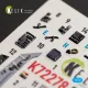 Kelik K72278 1/72 F/A-18a Interior 3d Decals For Academy 12411