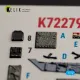 Kelik K72279 1/72 Usmc F/A-18 Interior 3d Decals For Academy 12411